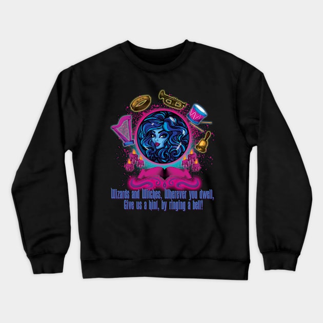 Madame Leota Crewneck Sweatshirt by fantasmicthreads